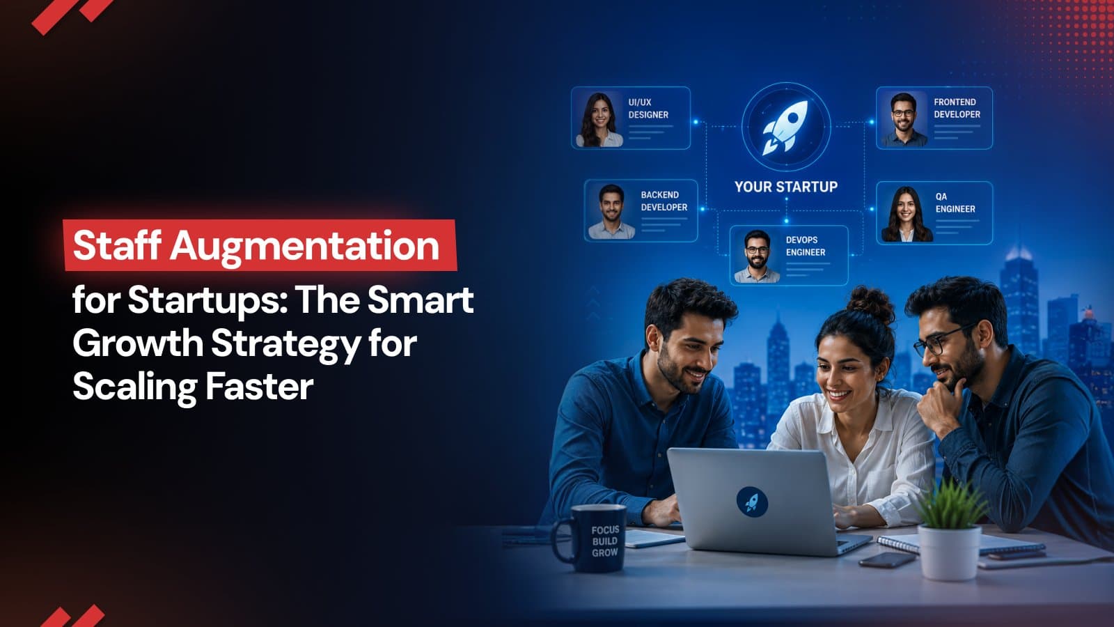 Staff Augmentation for Startups: The Smart Growth Strategy for Scaling Faster