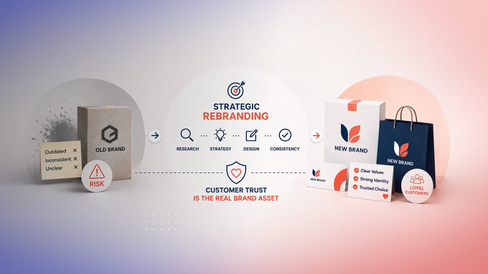 Rebranding Your Business Without the Risk: Keeping Customers Loyal