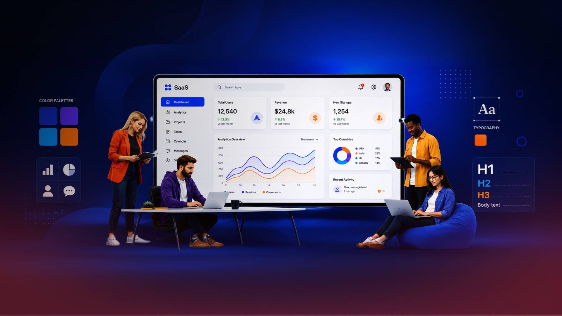 Graphic Design for SaaS Startups: Building Visual Systems That Improve Conversion and Growth