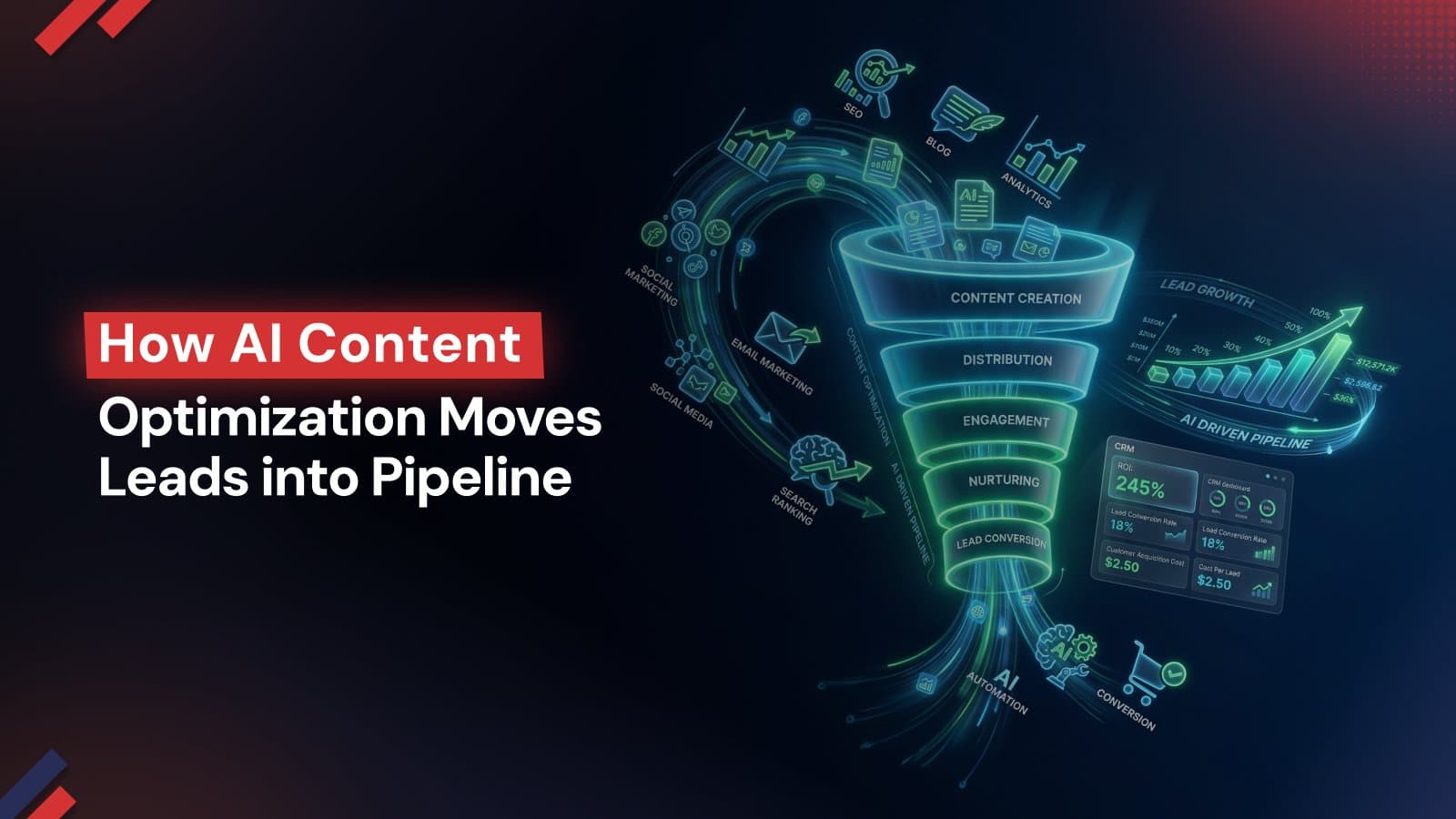 Content Marketing ROI: How AI Content Optimization Moves Leads into Pipeline