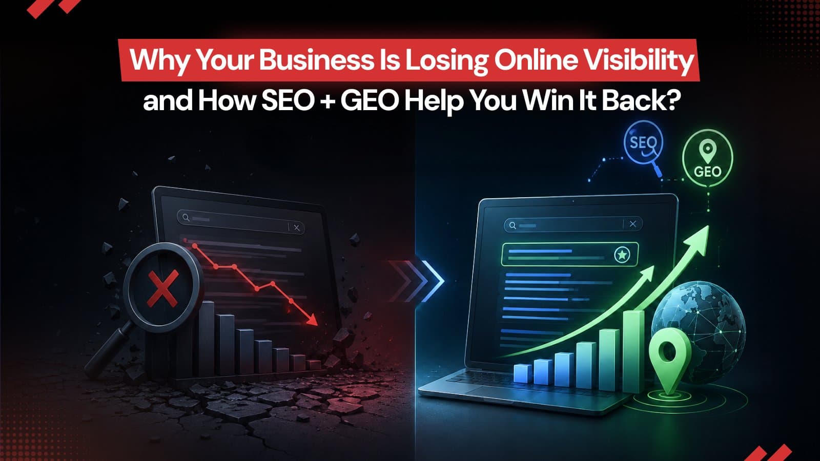 Why Your Business Is Losing Online Visibility and How SEO + GEO Help You Win It Back?